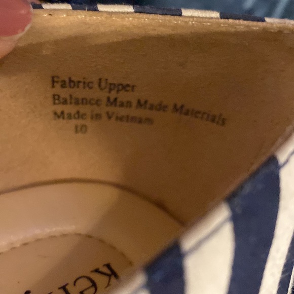 NWOT Kelly & Katie striped heels size 10 - Picture 5 of 6